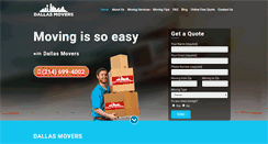 Desktop Screenshot of dallastxmovingservice.com