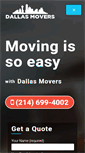 Mobile Screenshot of dallastxmovingservice.com